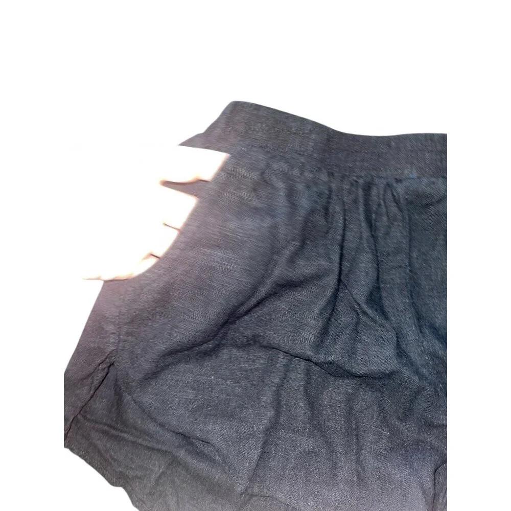 WILD FABLE Womens Size XS Rayon Linen Blend Pull On Pocket Shorts Elastic Waist - Picture 11 of 11
